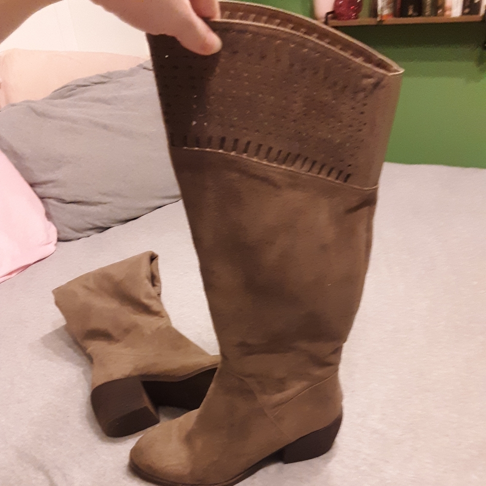 Knee high boots